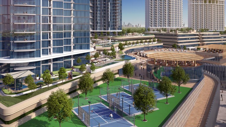 Amenities view in Sobha Hartland II in sobha realty dubai