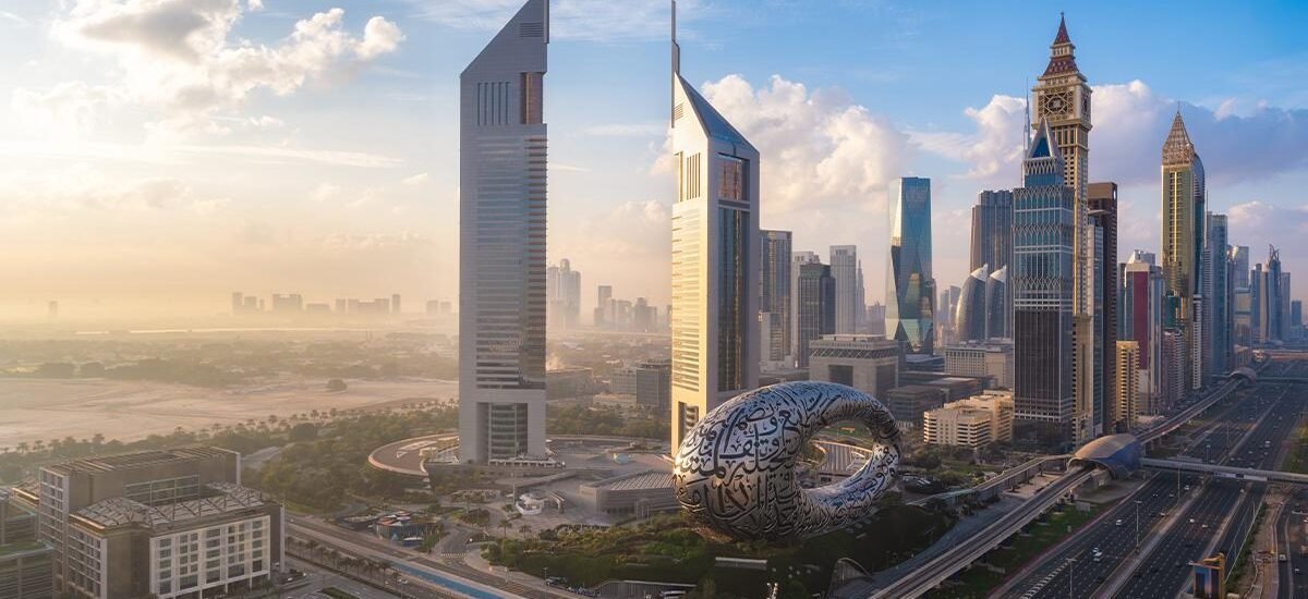 Azha Millennium Residences tower in Jumeirah Village Triangle Dubai