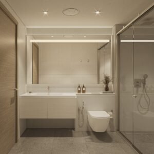 bathroom design of 340 Riverside Crescent Sobha Hartland II