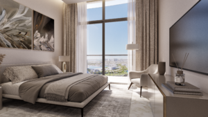 bedroom design of 320 Riverside Crescent Sobha Hartland II