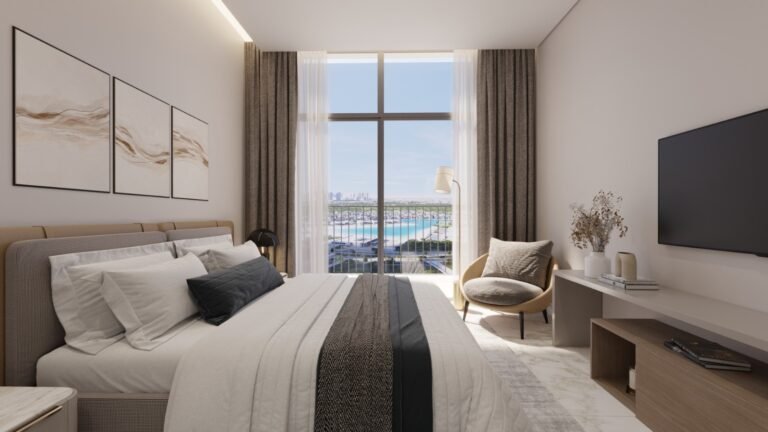 bedroom design of 360 Riverside Crescent Sobha Hartland II