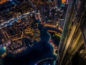 Dubai skyline with summer real estate boom in 2025