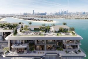 Architectural model of Lumena office tower showcased at Dubai’s The Opus