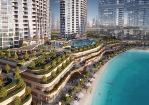 podium view of 330 Riverside Crescent Sobha Hartland II