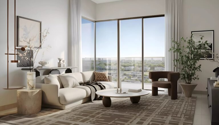 Rosehill by Emaar living area