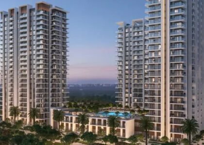 Rosehill by Emaar luxury apartments in Dubai Hills Estate with lush green surroundings