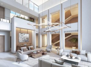 Sobha hartland 2 lobby area