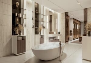 6-bedroom estate villa in Sobha Hartland II bathroom