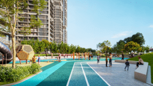 the horizon sobha central by sobha realty dubai play ground