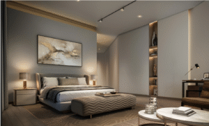 4 bedroom smart apartment at The S tower in Sobha Hartland II with skyline views