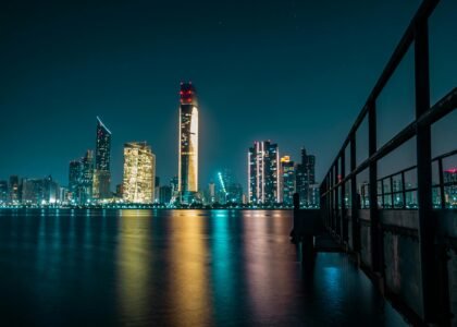 Skyline of Dubai with apartments showing UAE rental market growth over the past decade
