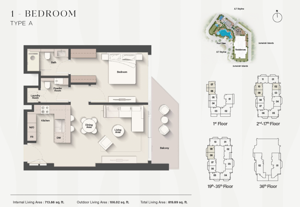 Eltiera Heights elliongton properties 1 br apartment layout