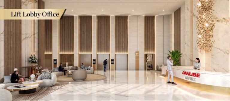 aspirz by danube lift lobby