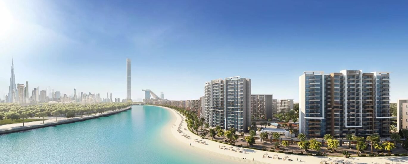 Azizi Riviera handover progress in MBR City Dubai