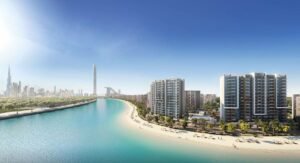 Azizi Riviera handover progress in MBR City Dubai