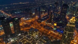 Skyline view showing Dubai residential real estate market 2025 growth