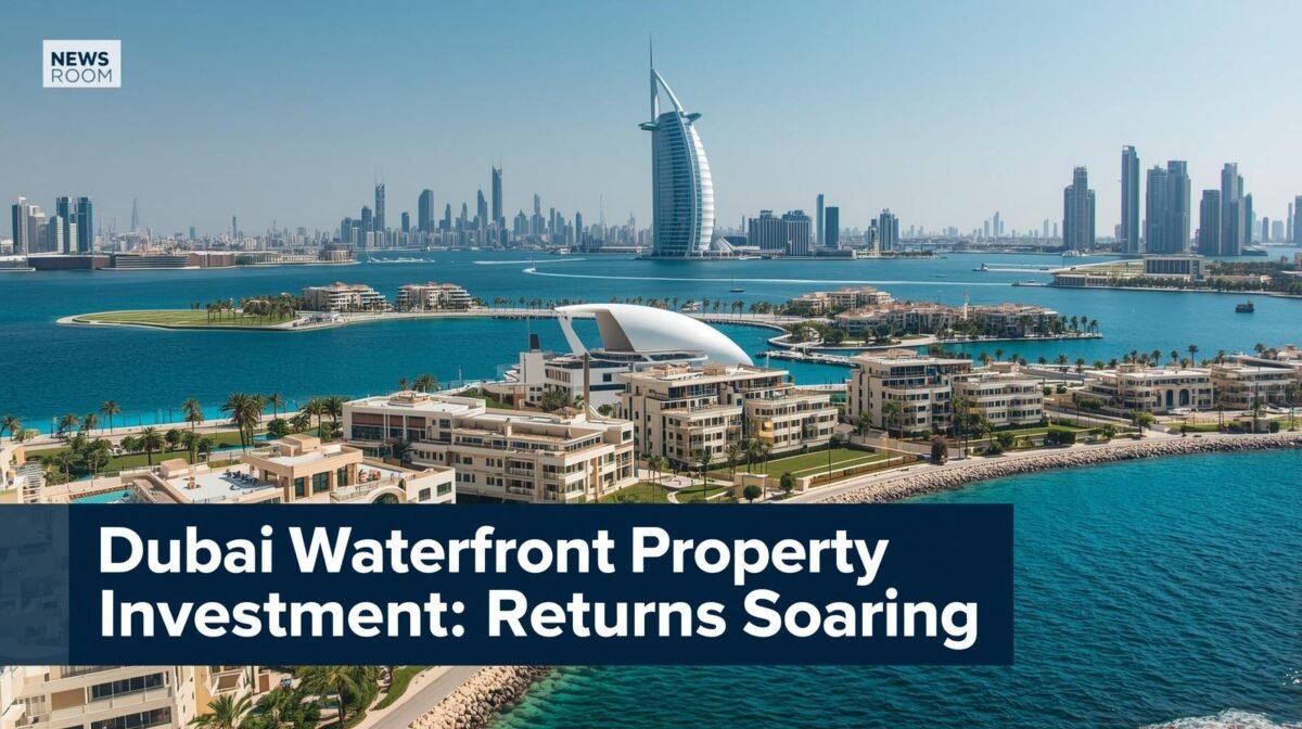 Dubai waterfront property investment with Palm Jebel Ali and Dubai Islands