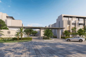 the watercrest by ellington properties dubai entry