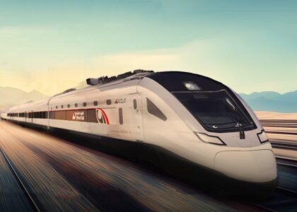 Aerial view of communities showing Etihad Rail impact on Dubai real estate