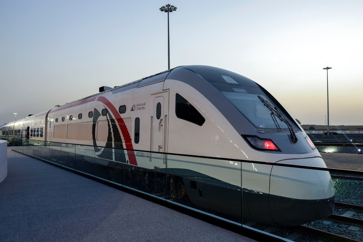 Etihad Rail UAE property prices rising near future stations
