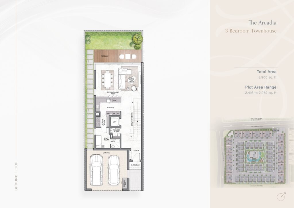 the watercrest by ellington properties ground floor 3 br villa