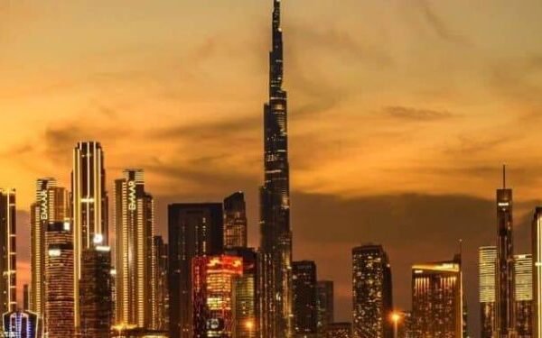 Dubai and Abu Dhabi skyline with skyscrapers - Dubai real estate news Q3 2025
