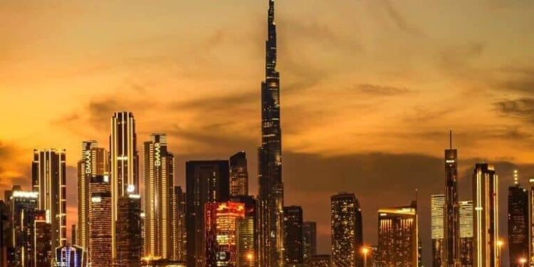 Dubai and Abu Dhabi skyline with skyscrapers - Dubai real estate news Q3 2025